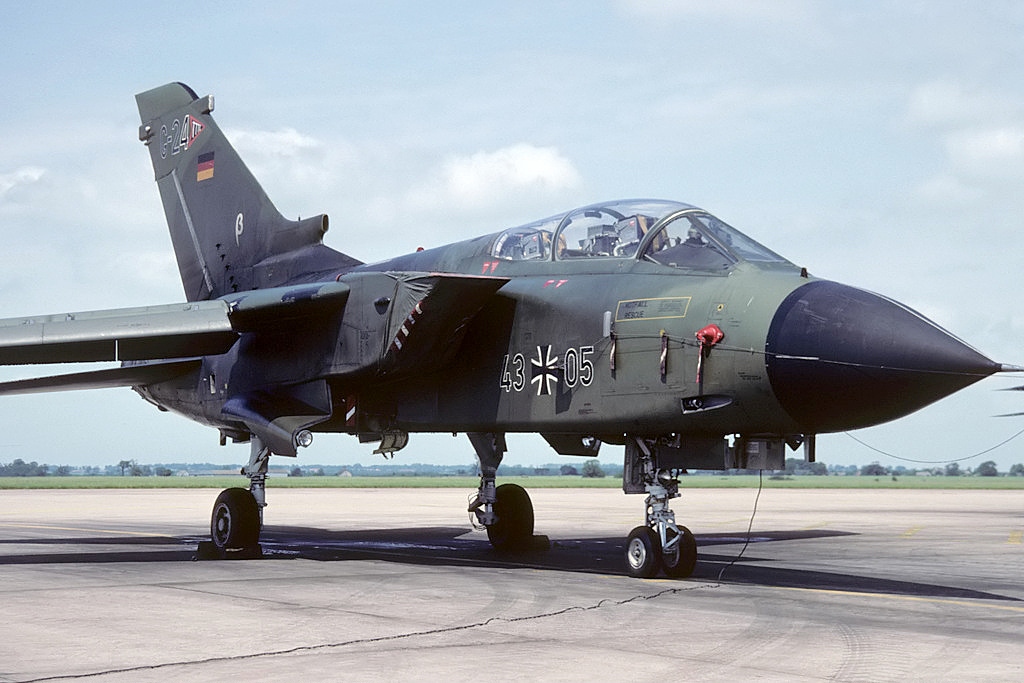 German Air Force Panavia Tornado IDS training aircraft